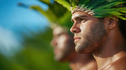 Cultural People participating in an ancient cultural ritual, honoring customs passed down for generations.