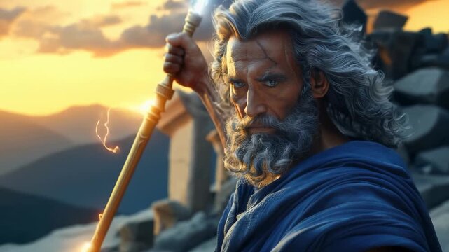 Zeus Olympian myth: thunder ruler, lightning bearer, celestial throne, divine justice, Greek deity, storm domain, Olympus master, heavenly law, Roman Jupiter, ancient legend, sky authority