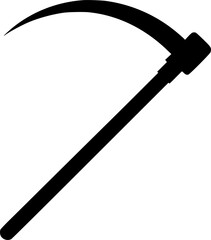 Cross Sickle, Agriculture elements, Farming equipment sign, symbol, vector, art