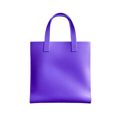 Purple tote bag, simple design (1)