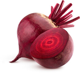 beetroot isolated on white background