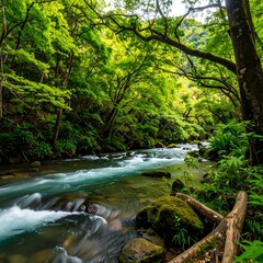 Lush forest stream (4)