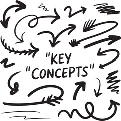 Abstract geometric shape silhouette isolated on white background