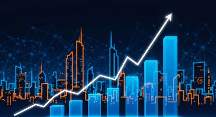 Naklejka premium Business Growth and Development Concept – Success, Strategy, and Innovation Professional business-themed image representing growth, development, and strategic progress.