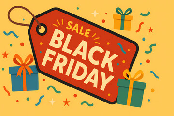 Black Friday and Cyber Monday 2025/2026. A symbol of mass consumption, discounts and holiday shopping.  Conscious consumption, digital sales. New Year's background