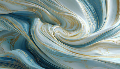 Obraz premium Abstract art marble wallpaper with gold and blue, detailed textureAbstract art marble wallpaper with gold and blue, detailed textureAbstract art marble wallpaper with gold and blue, detailed texture