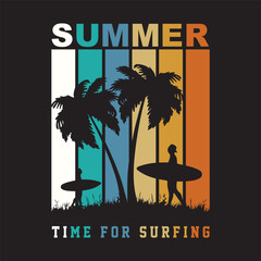 Summer Colorful T-Shirt Design