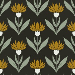 Floral  Seamless Pattern 