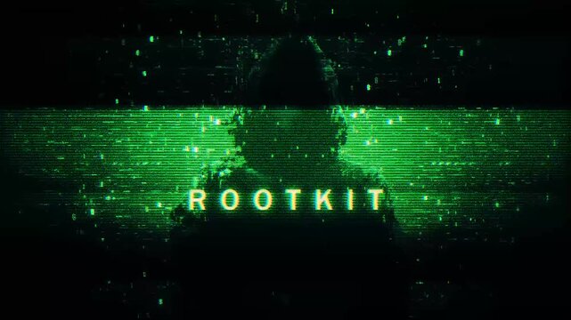 Rootkit Words In The Hacking And Cybersecurity