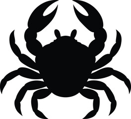 crab isolated on white background