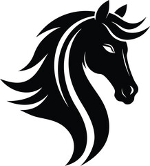 horse head silhouette