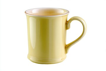 Elegant mug design showcasing butter yellow trend for home decor and creative use.