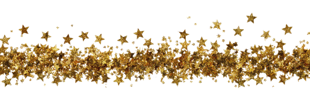 Abstract golden splatter graphic