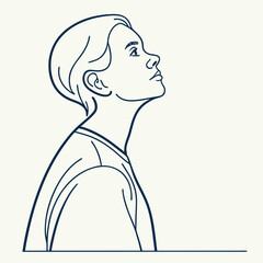 Abstract Human Silhouette