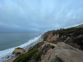 Cloudy Morning Over The Pacific