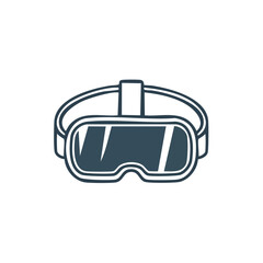 Obraz premium Immerse yourself in a world of virtual reality with this sleek VR headset. Explore new dimensions and experiences