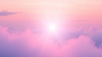 Fototapeta premium pink clouds in the sky