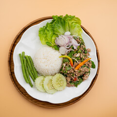 cauliflower with vegetables