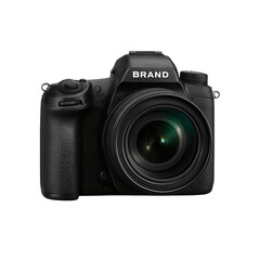 Professional DSLR Camera Transparent PNG Isolated Photography Object