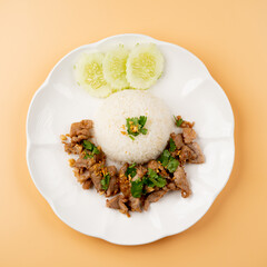 rice with chicken