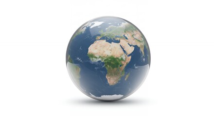 Fototapeta premium Earth globe world map