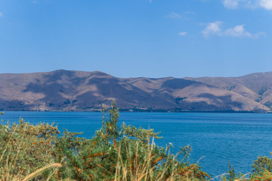 Amazing view of Lake Sevan, Armenia