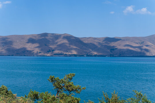 Amazing view of Lake Sevan, Armenia