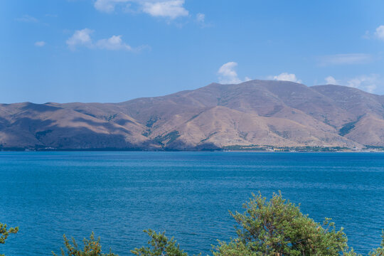 Amazing view of Lake Sevan, Armenia