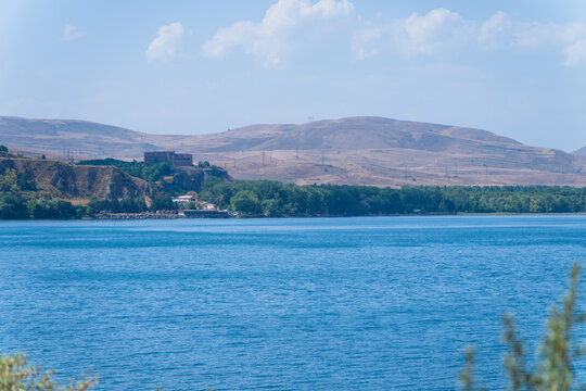 Amazing view of Lake Sevan, Armenia