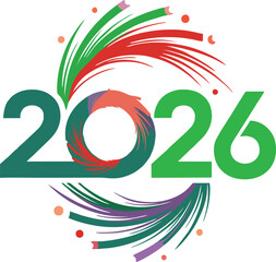Happy New Year 2026: Vibrant and Dynamic Celebration