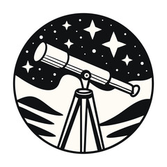 Telescope Observing Stars and Space Science Astronomy Design