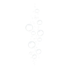 Realistic transparent png fizzy water bubbles carbonated under sea water bubbles drops isolated background clear soda sparkle mineral drink glass beverage liquid  air floating soap