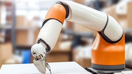 Robotic Arm in Action: Precision and Automation in Manufacturing