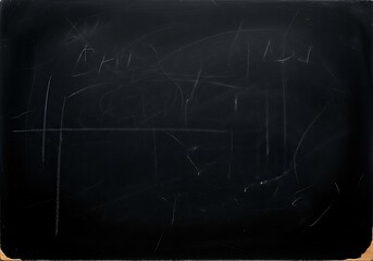 Handwritten Notes on a Blackboard.