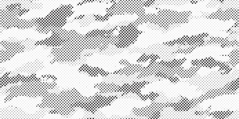 Camouflage seamless pattern gray. Abstract camo. Modern texture. Print on fabric on clothes. Vector illustration.