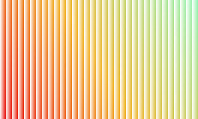 Warm gradient of red and green vertical stripes with a subtle 3d effect, providing a cheerful and natural abstract background