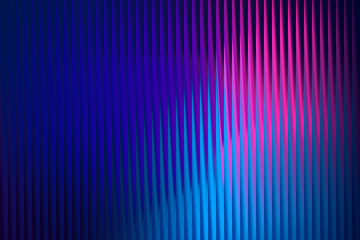 Abstract background with vertical lines in a cool gradient from deep blue to vibrant pink and light blue, creating a futuristic feel
