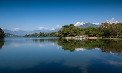 Pokhara and Annapurna Range, Nepal