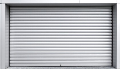 Obraz premium Metal roller shutter door