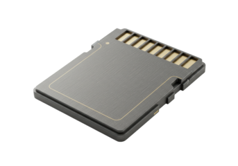 Isolated MicroSD card, storage media for mobile or portable devices, memory for cameras, phones
