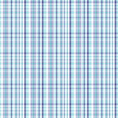 Fresh Blue  Green and White Pastel Plaid Seamless Repeat