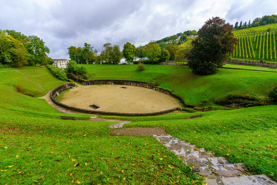 Roman Amphitheater, in Trier