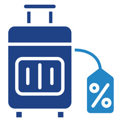 Luggage Icon Relate To Commerce, Shopping And Mall, Use For Modern Concept, Ui, Ux Web And App Development.