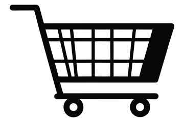 Compact Two Tiered Shopping Cart Design