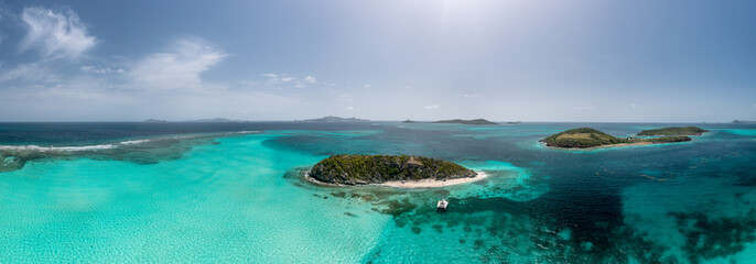 Croisi&egrave;re dans les Grenadines avec un catamaran 