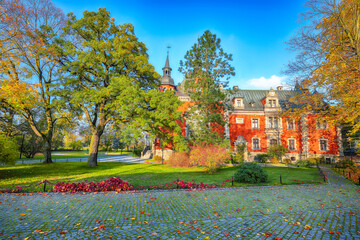 Amazing  Autumn Landscape With