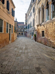Fototapeta premium The Old Town of city of Venice, Veneto Region, Italy