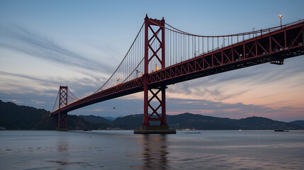 Obraz premium Lions Gate Bridge - Vancouver, Canada