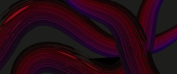 Gaussian gradient card black very deep purple elegant background.