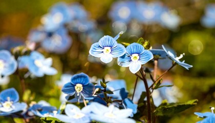 Close-up of vibrant blue flowers (1)